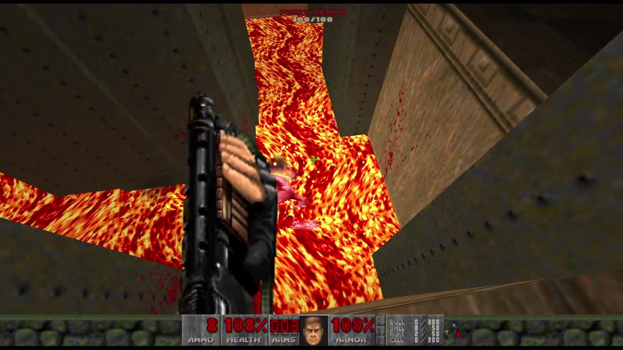 Brutal Doom 2 - Hell on Earth - Pistol Start - Hard Realism - The Mansion (PSMAP58)