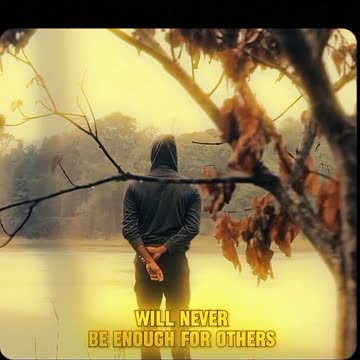 don't compare yourself to anyone..