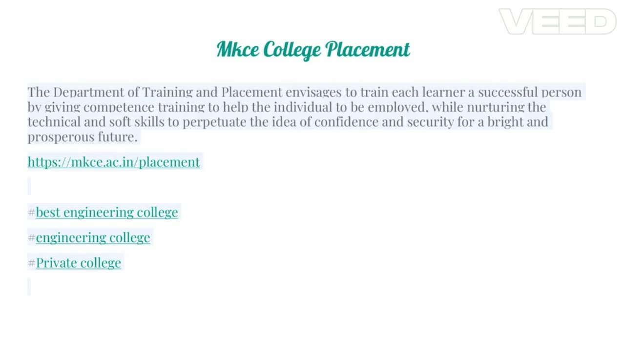 mkce college placement