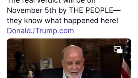 The real verdict will be a November 5th by THE PEOPLE