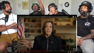 Kamala COLLAPSES When Confronted With Trump Ad Using Her Own Words!