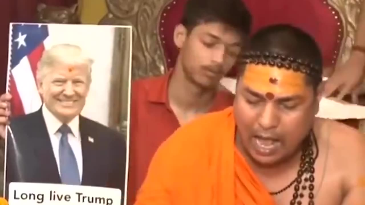 Indians Praying For Trump