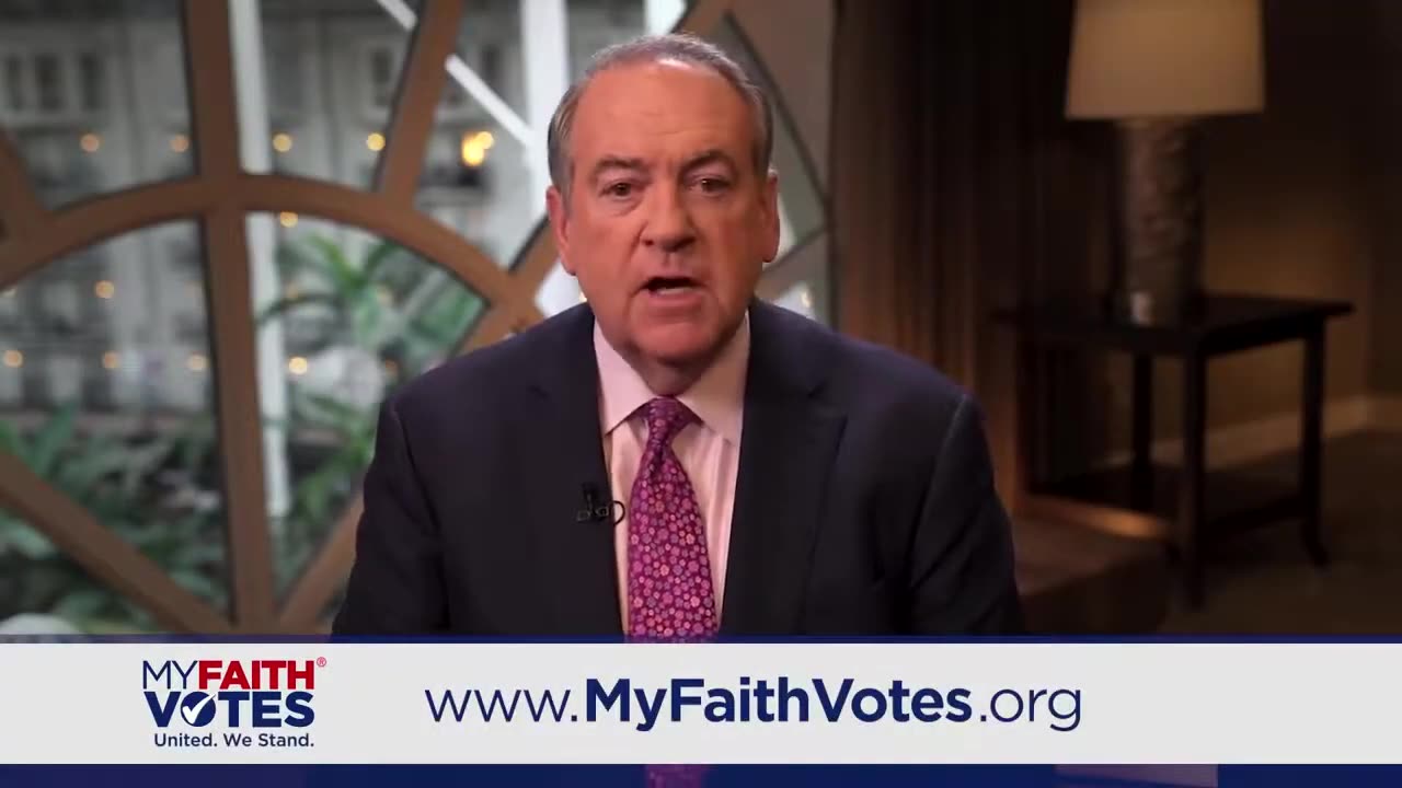 PSA： Vote Your Faith Mike Huckabee : MyFaithVotes