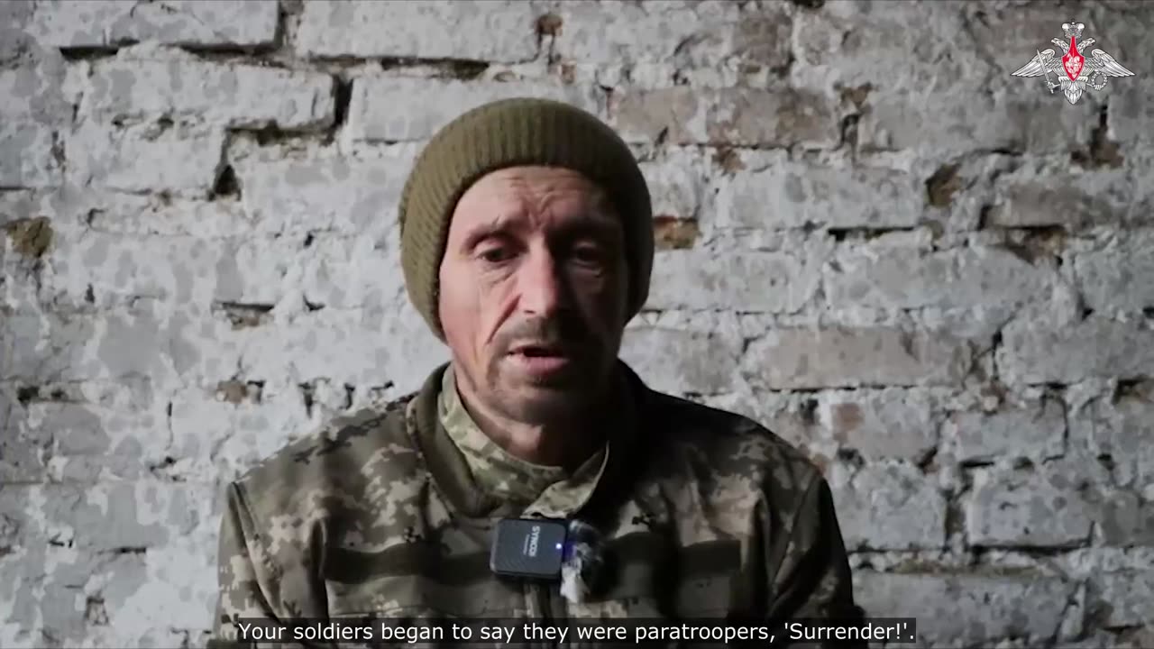 🏳️ Captured AFU serviceman tells how he was sent to Kursk region by deception