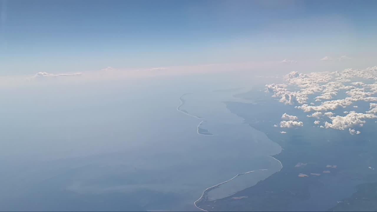 Panama City Beach From 42,000 Feet In The Air