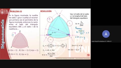 CEPRE UNI 2021 - 2 | SEMANA 02 | TRIGONOMETRÍA S01