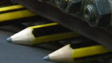 How pencils are perfected #HowItsMade #backtoschool #schoolsupplies #behindthescenes.