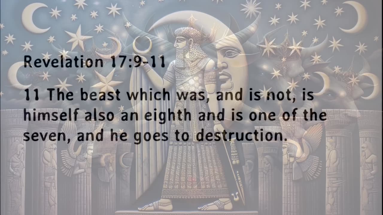 "Jesus Reveals the Identity of the Seven Heads of the Beast - E.G. Reference, Revelation 13