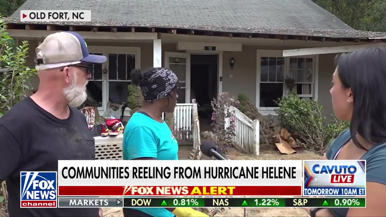 Troops help with search and rescue after Hurricane Helene