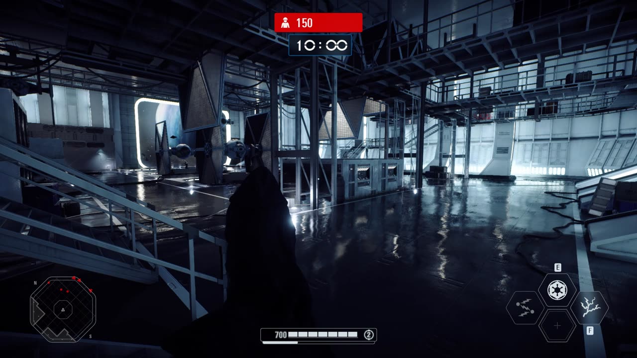 SWBF2: Arcade Onslaught (Emperor Palpatine) Death Star II Gameplay