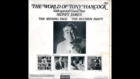 Tony Hancock-The Reunion Party 1965