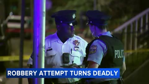 1 killed, 1 hurt after shootout during apparent attempted robbery in Philadelphia corner store
