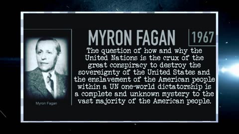 Myron Fagan's WARNING to American Christians