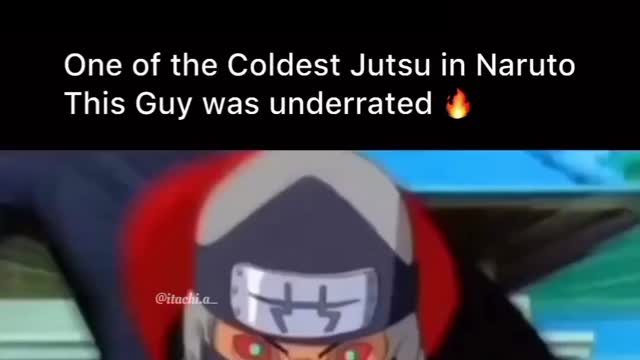 One of the best jutsu in Naruto this guy was underrated