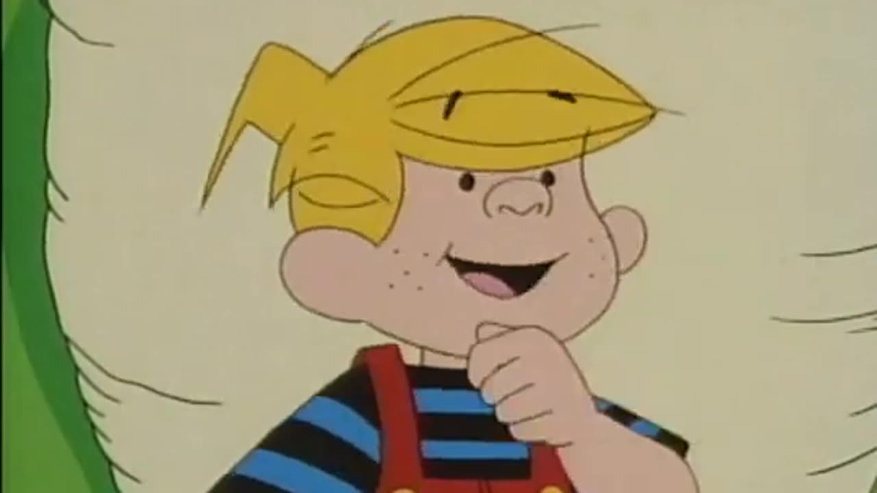 Dennis The Menace ( Attack of the Giant Tomatoes ) Full Cartoon 1986