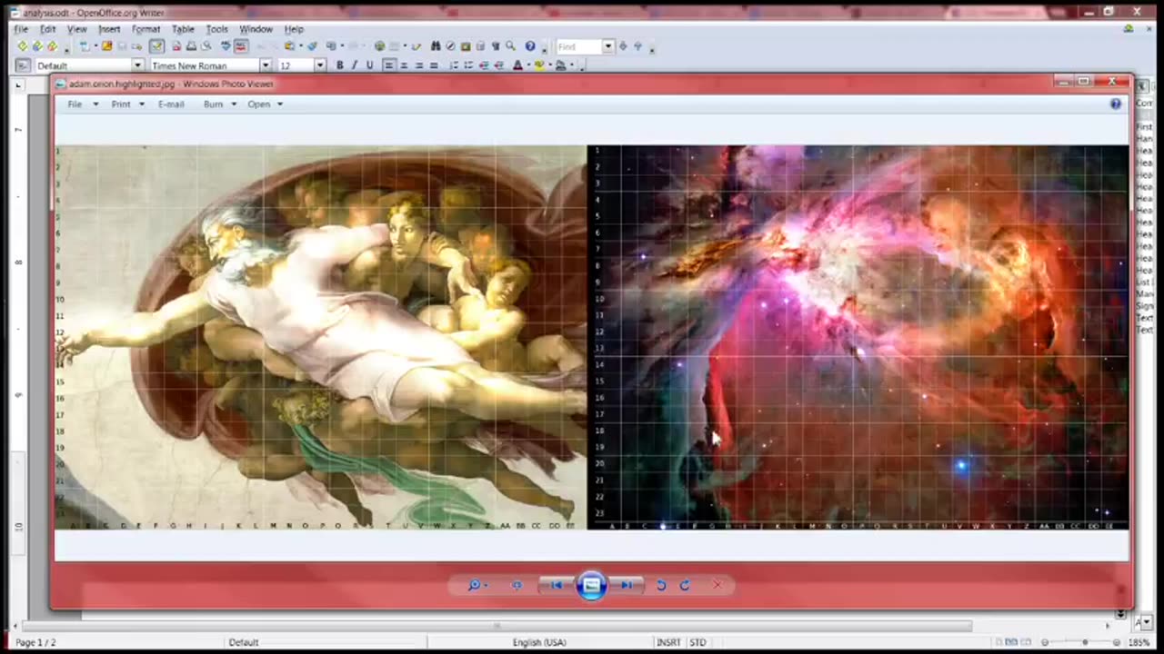 Creation Of Adam To Orion Nebula Deep Grid Analysis - Danny Wilten