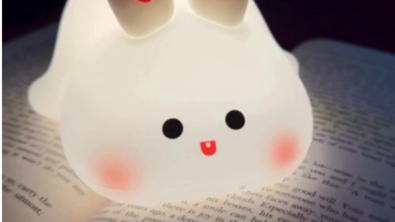 Cute Bunny Night Light, Rabbit Night Lamp