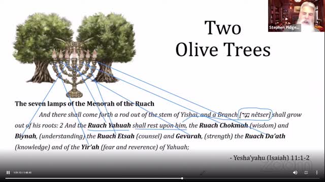 The seven Ruachoth of YAHUAH.DR. STEPHEN PIDGEON