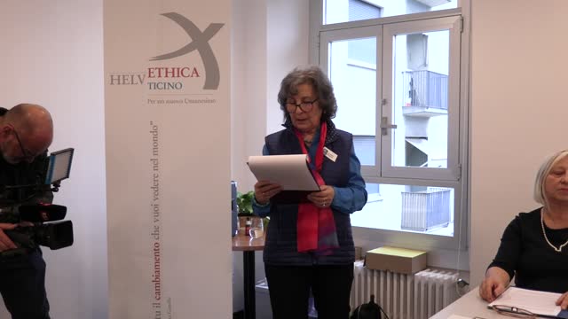 Presentazione dei candidati di HelvEthica Ticino - Cloris Sciaroni