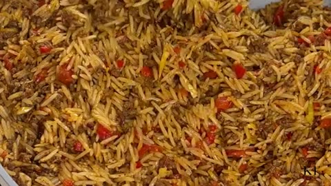 This rice dish is delicious