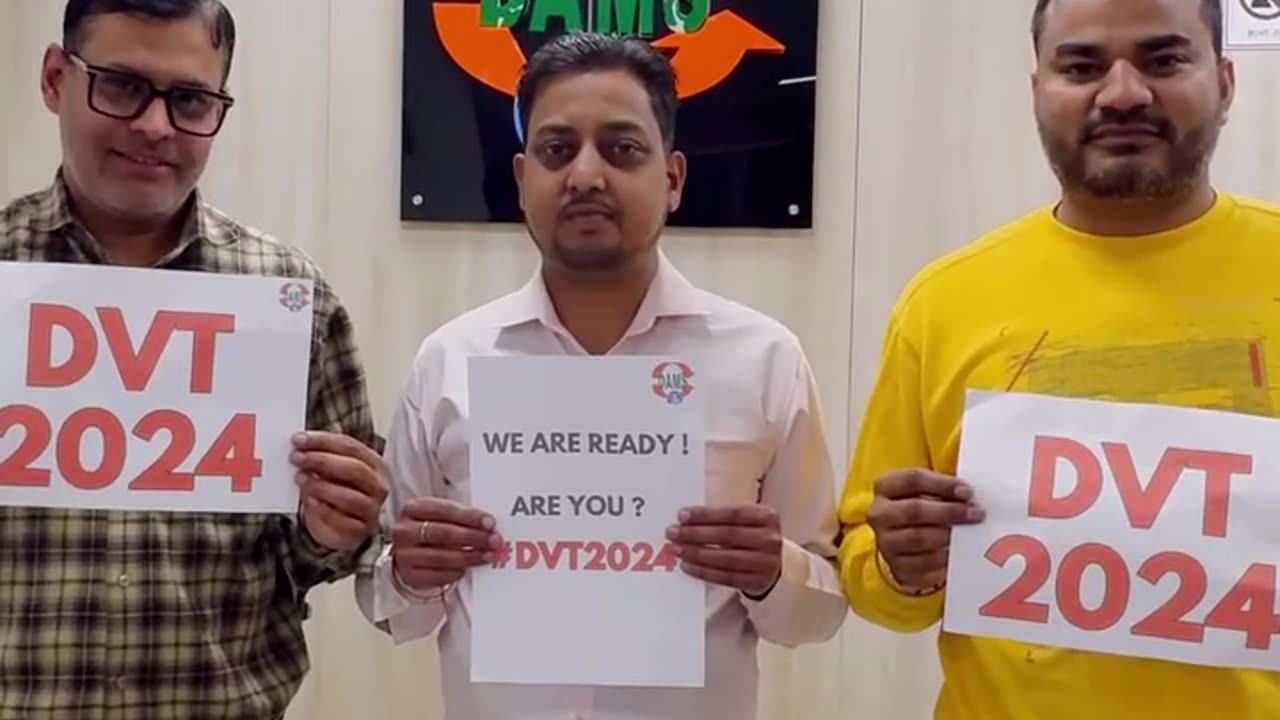 We are ready , are you ? #DVT2024