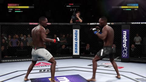 PS4 bot Israel Adesanya vs user Israel Adesanya