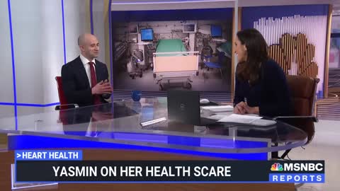 MSNBC host Yasmin Vossoughian says that her myocarditis was caused by a “common cold”