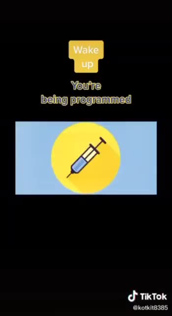 WAKE UP! You`re being programmed.