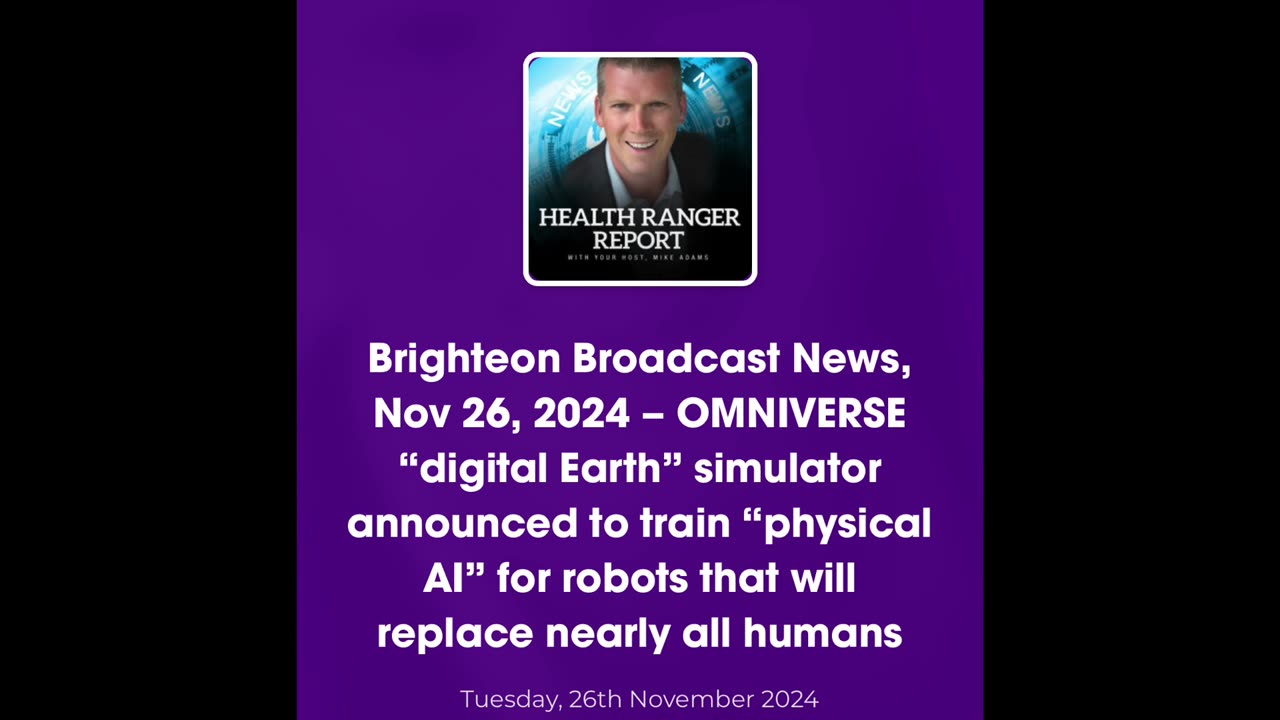 OMNIVERSE “digital Earth” simulator announced to train “physical AI”