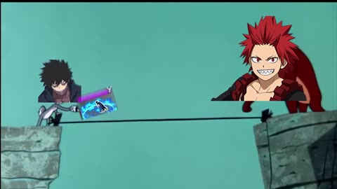 Dabi Facing Red Riot In My Hero Ultra Rumble