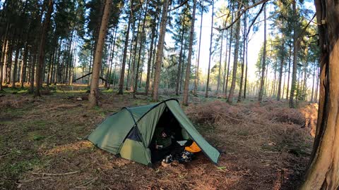 Spending time.in the tent..timelapse. 21st Dec 2023