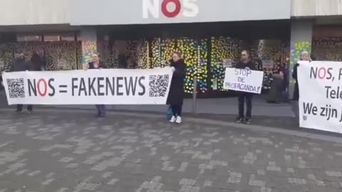 Netherlands Vaccine Protest