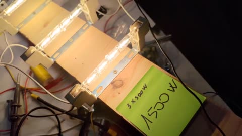 The miracle board ZVS mode over unity 1500w load 300w input