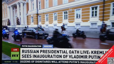 Inauguration of President Putin 5th Term