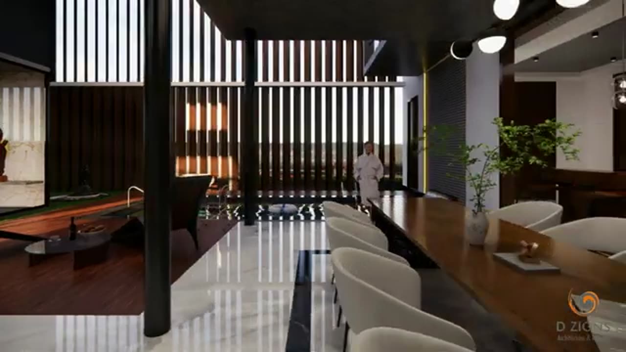 Mrs. Krishnaveni of Coimbatore by Dzigns Architecture & Interiors