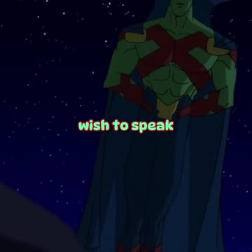 Martian Manhunter Meets Superman! 🥶👽