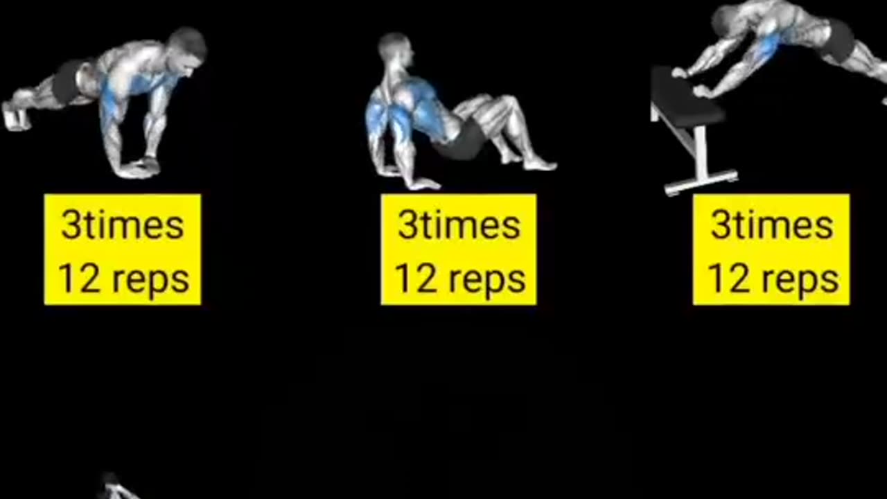 Home Workout Triceps Exercises