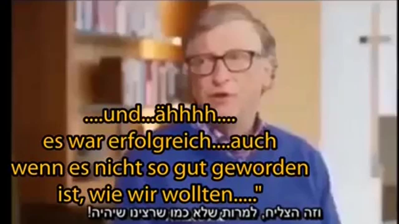 Bill Gates admits to bio-terrorism