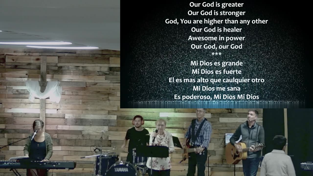 Worship service Servicio De adoracion 12/1/24