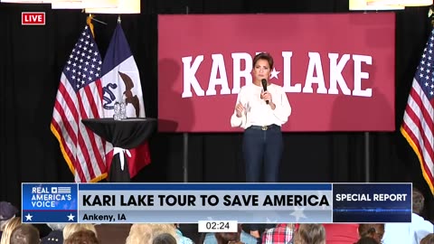 Kari Lake weighs in on her favorite candidate for President