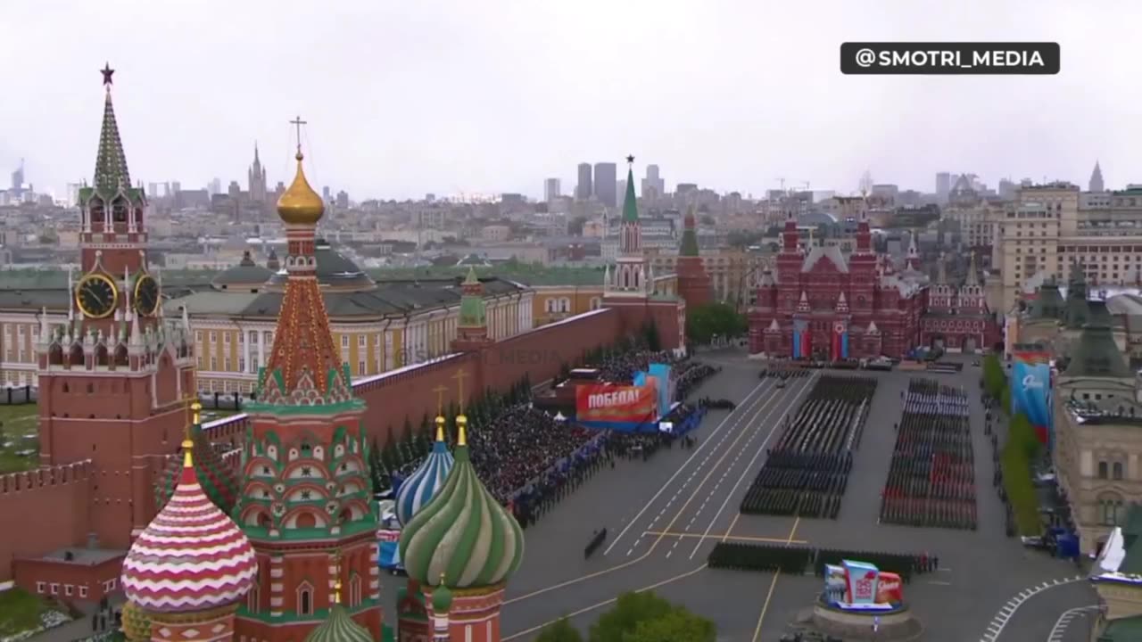 "For Victory! URA!" Russians Celebrate Victory in the Great Patriotic War