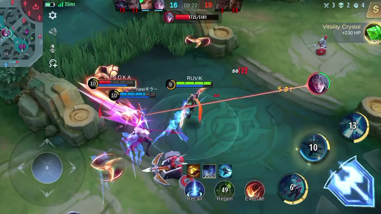 Assasin but the roamerburst damage