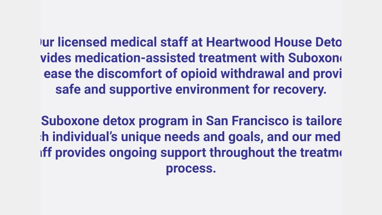 Heartwood House Detox - #1 Suboxone Detox in San Francisco, CA