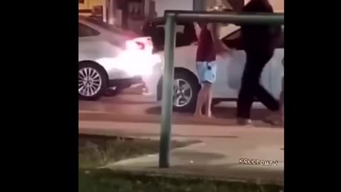 Random car violence