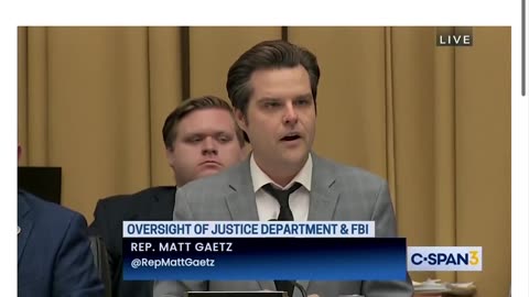 Matt Gaetz exposing Lobbyists