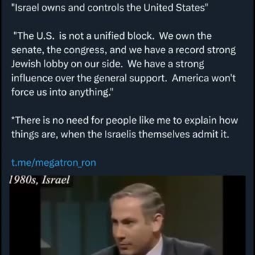 Well well well... more revealing information from Netanyahu Israel Kabbalists