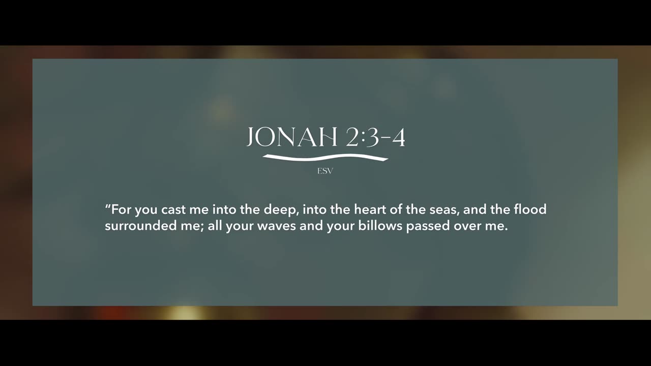 Jonah 1:17-2:10