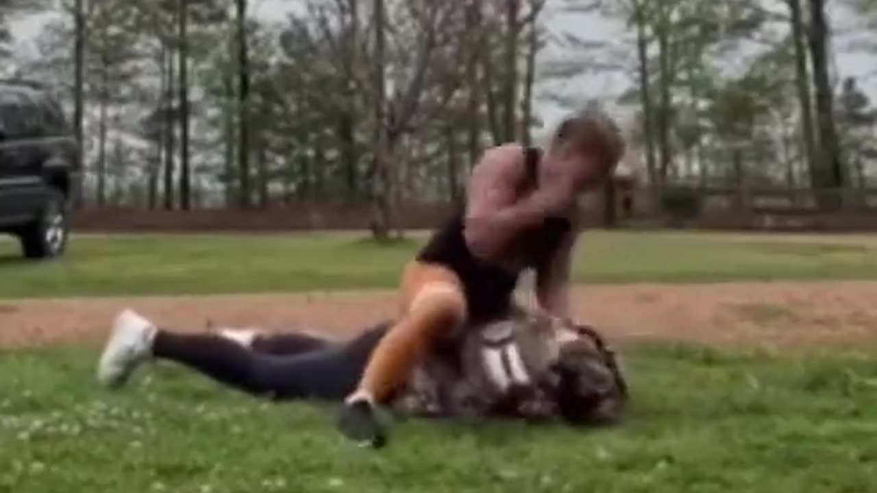 If Antifa tried to fight a chick from Alabama.