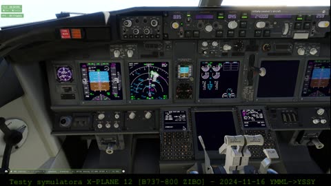 [1] X-Plane-12 B737-800-ZIBO - SYNDEY