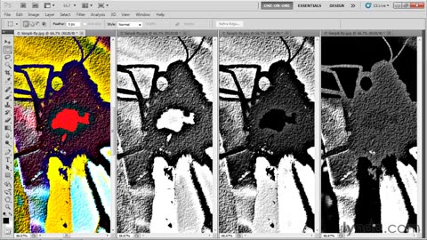 6 Sharpening colors vs. luminosity